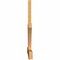 Ekena Millwork Redmond Rough Sawn Timber Gable Bracket, Western Red Cedar, 96"W x 36"H x 2"D x 4"F, 9/12 Pitch GBW096X36X0204RED00RWR - alternate 3
